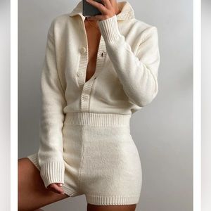 BRAND NEW knit sweater romper